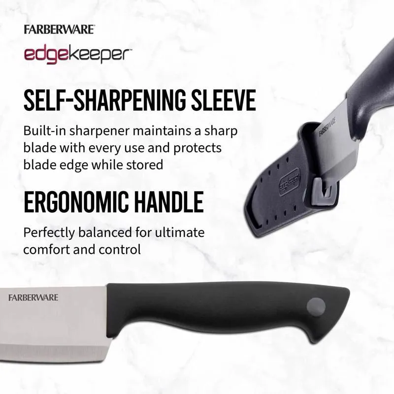 Lifetime Brands Farberware 6 in. L Stainless Steel Chef's Knife 2 pc