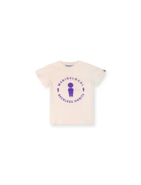 LITTLE SHREDDER CREAM KIDS TEE