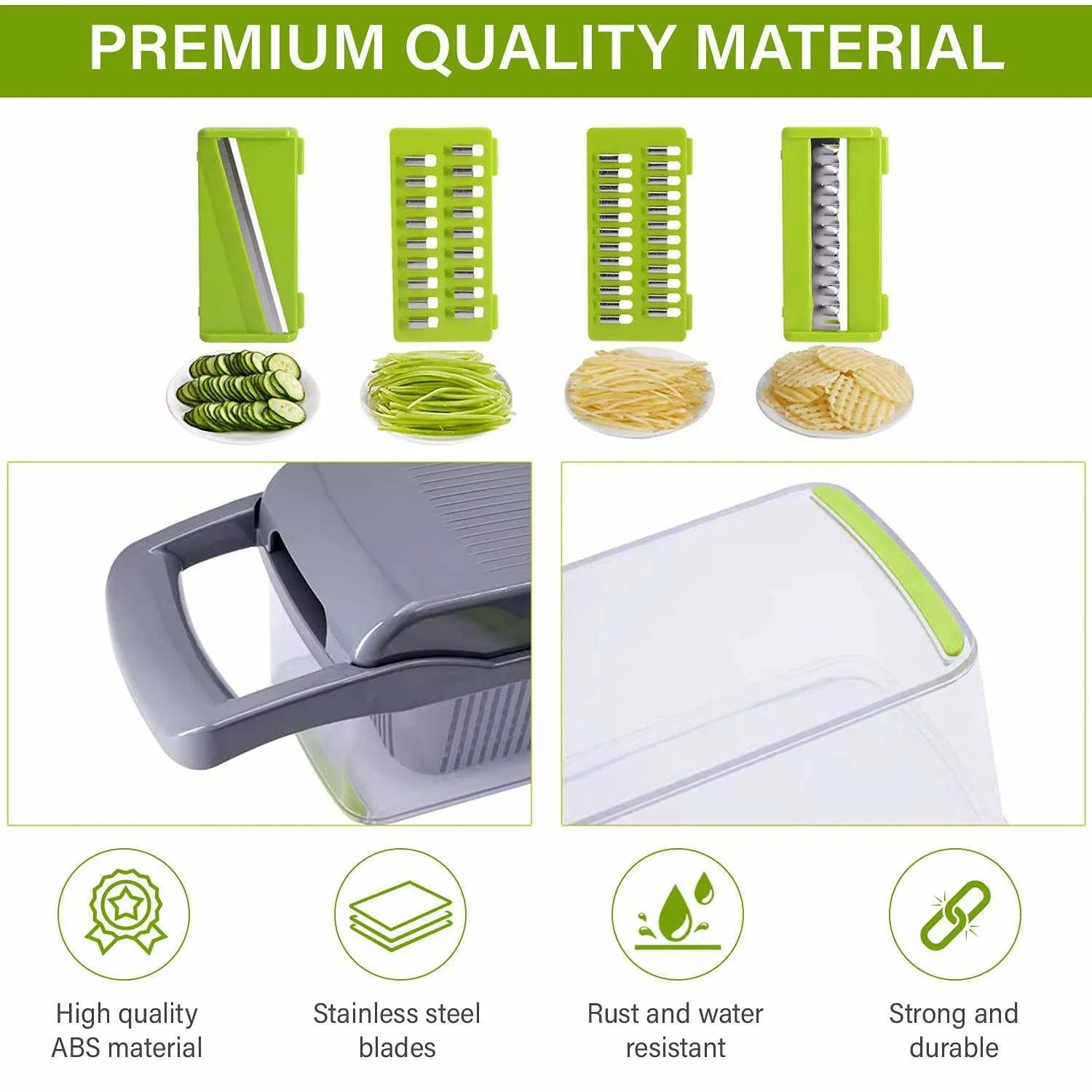 LovelyRLovely 12 In 1 Manual Vegetable Food Chopper