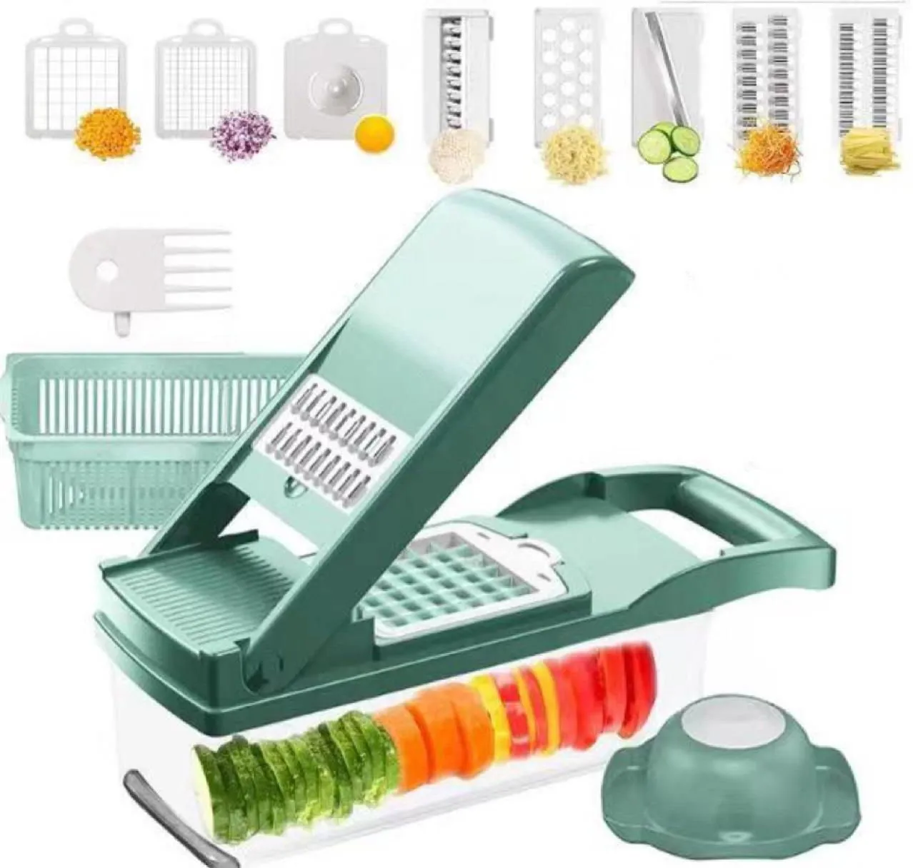 LovelyRLovely 12 In 1 Manual Vegetable Food Chopper