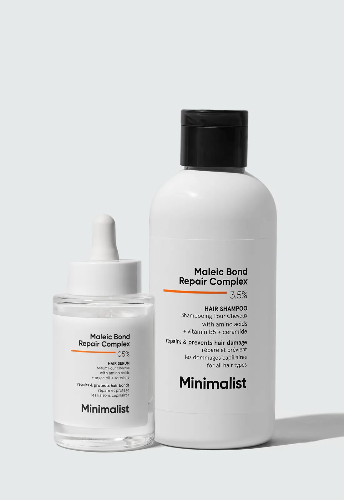 Maleic Bond Repair Complex Hair Serum & Shampoo Duo