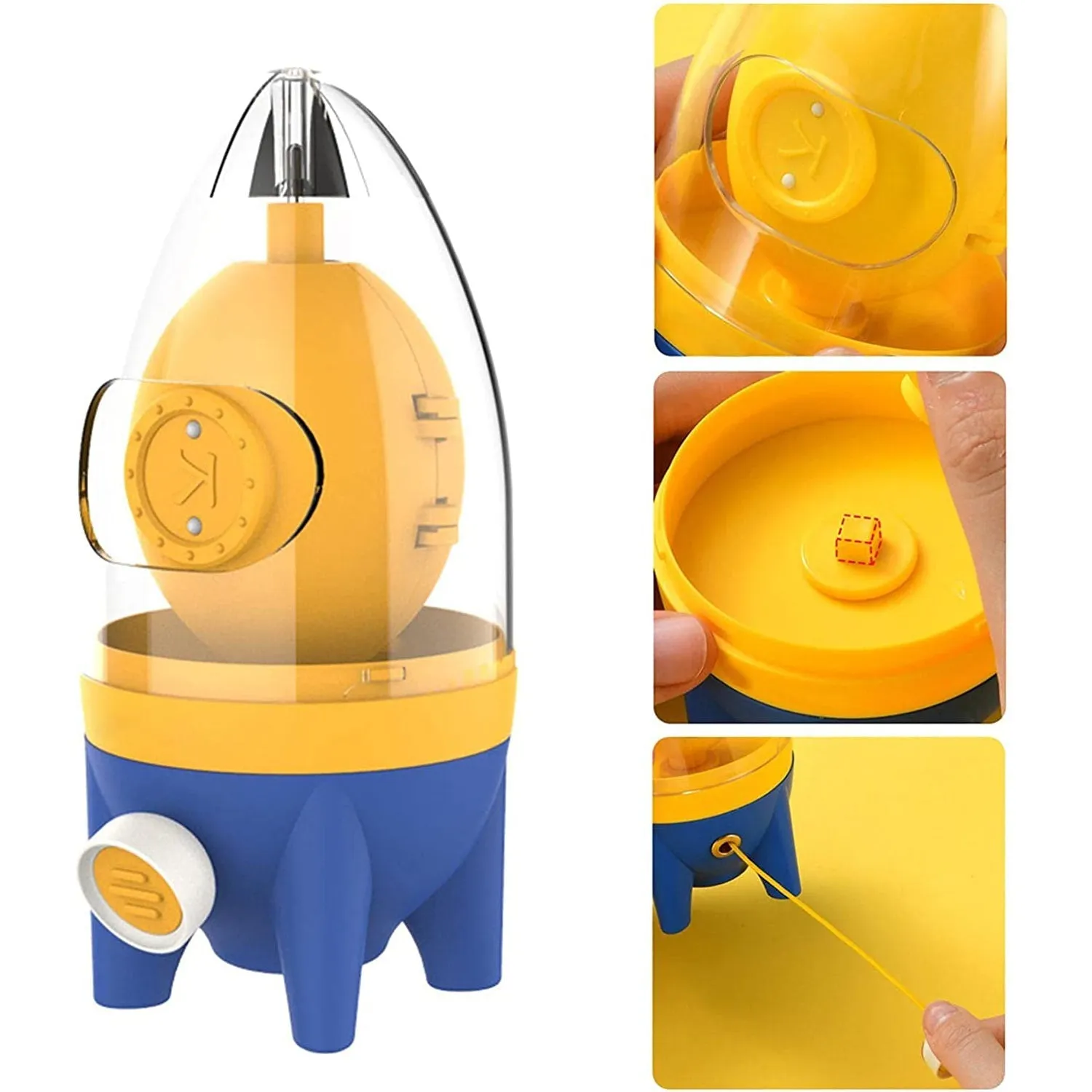 Manual Golden Egg Puller Scrambler Household White Yolk Mixer Kitchen Tool Mix Manual Scrambler Convenient Without Breaking Eggs.