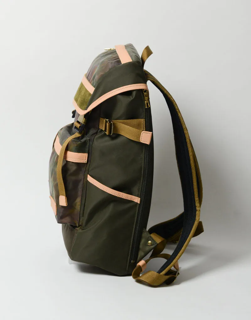 Master-Piece Density Dye Backpack Khaki