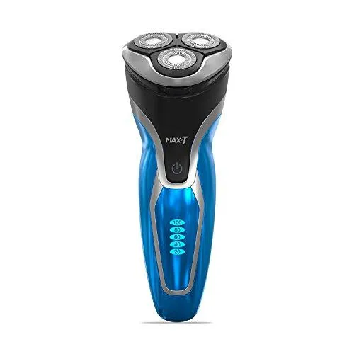 MAX-T Waterproof USB Quick Charge Electric Shaver with Pop Up Trimmer