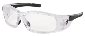 MCR Safety Swagger SR1 Clear Frame, Clear AF Lenses