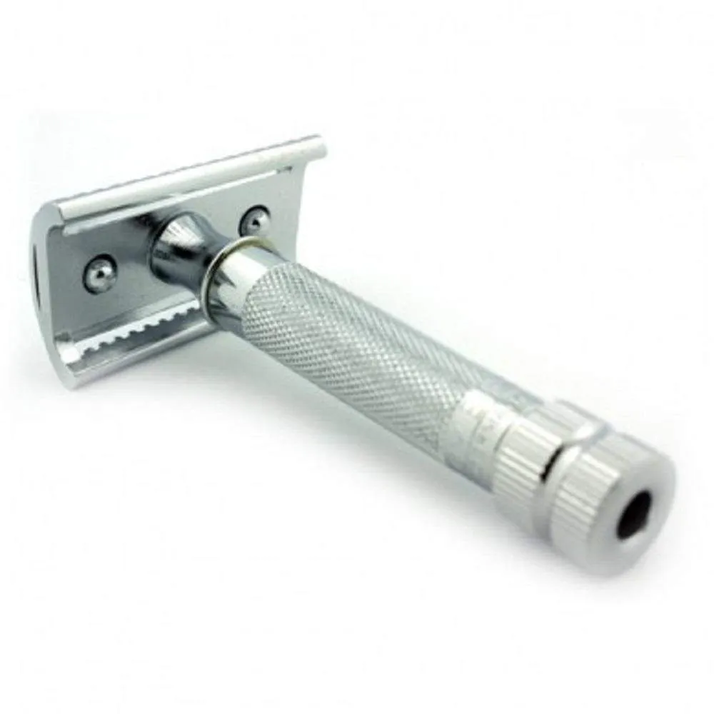 Merkur 37C Safety Razor with Slant Bar, Chrome