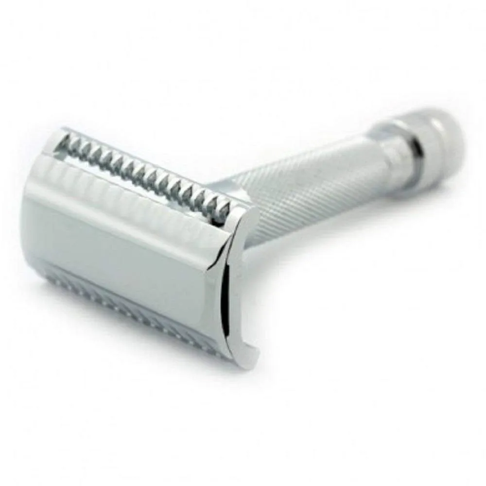 Merkur 37C Safety Razor with Slant Bar, Chrome