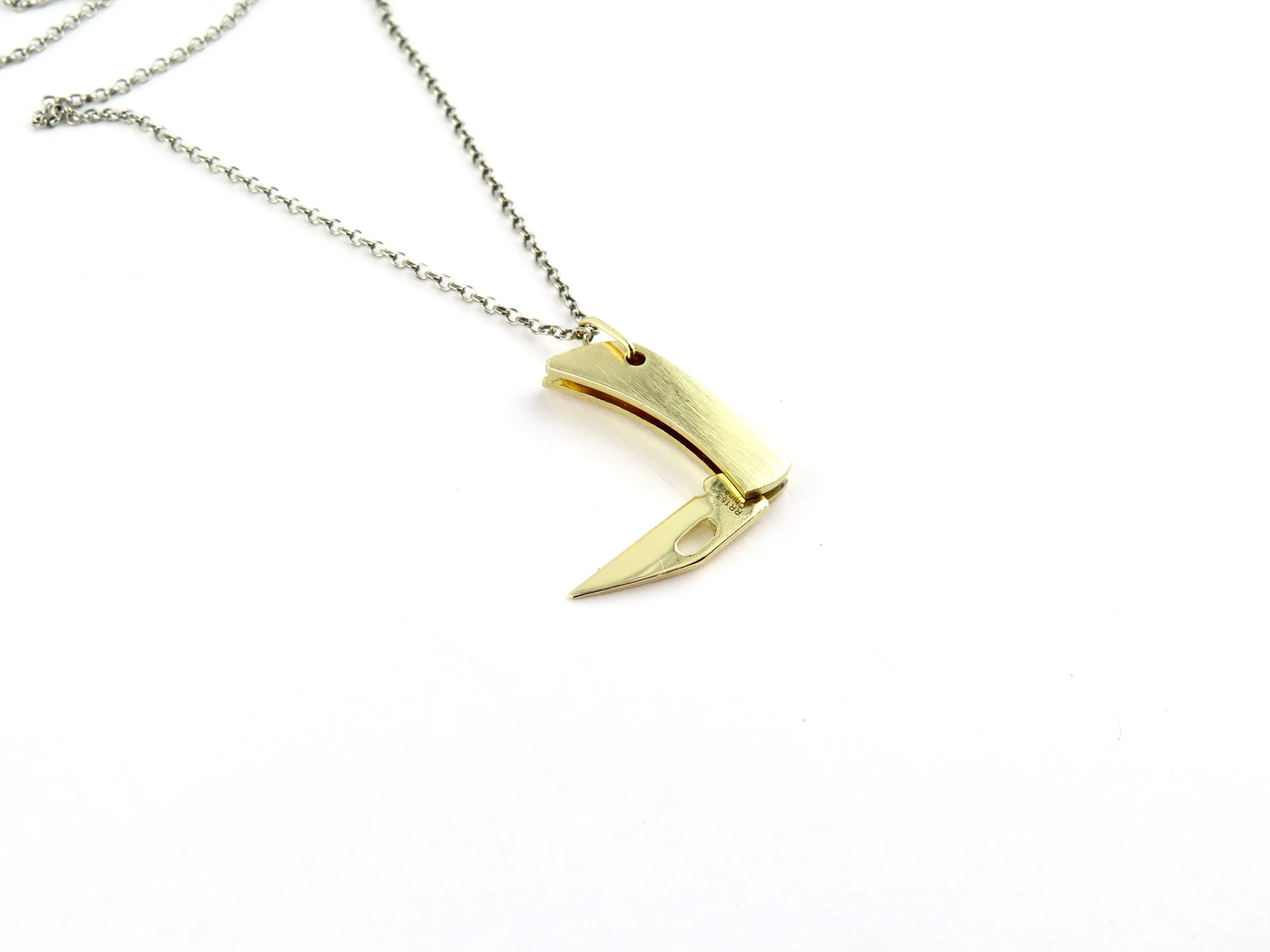 Mini Knife Necklace - Gold