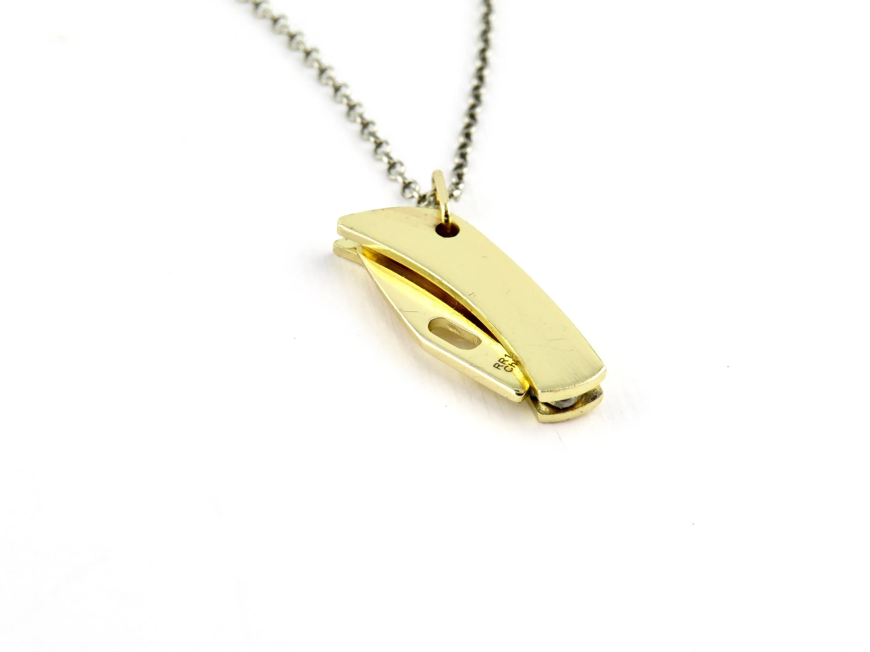 Mini Knife Necklace - Gold