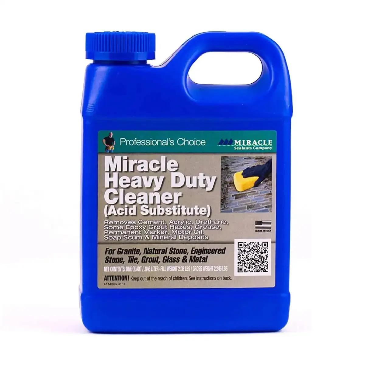 Miracle Sealants Miracle Heavy-Duty Cleaner (Acid Substitute)