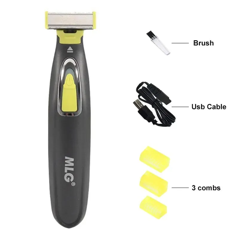 MLG Electric Shaver For Men and Women Portable Full Body Trimmer USB