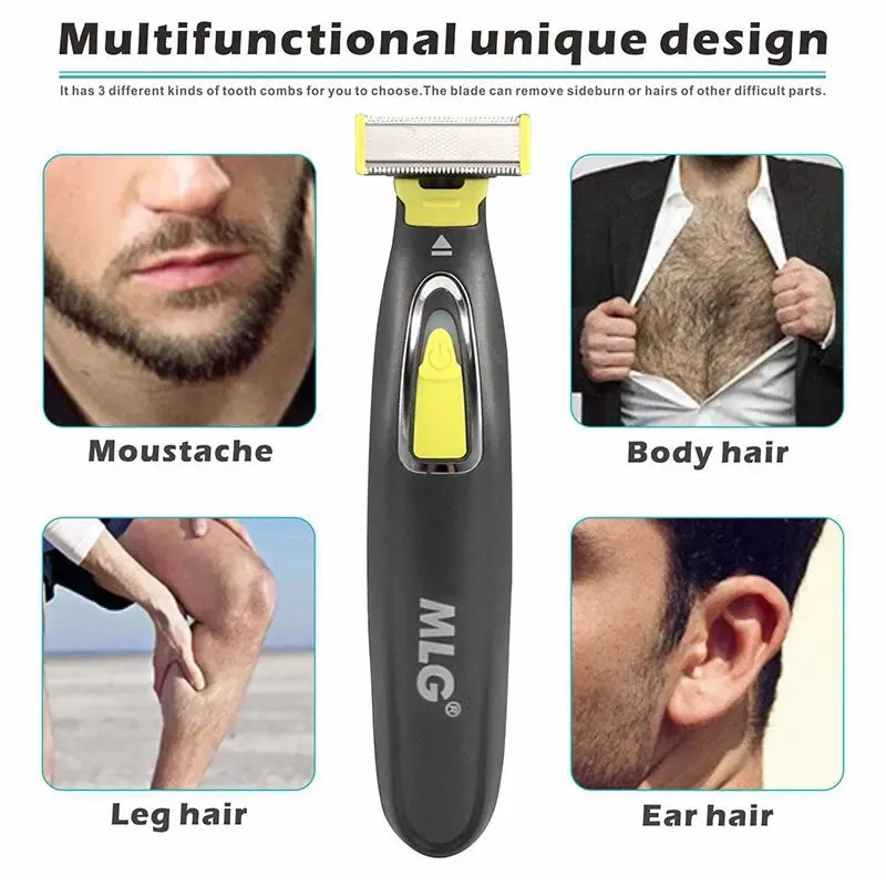 MLG Electric Shaver For Men and Women Portable Full Body Trimmer USB