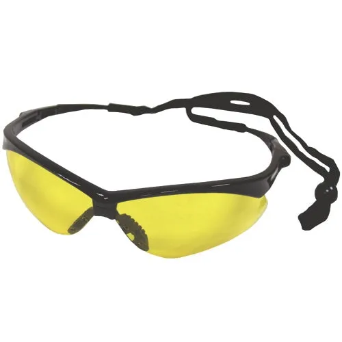 Nemesis Amber Lens Safety Glasses #25659