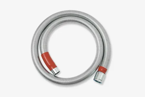 NilfiskCFM 40mm Steel Vacuum Cleaner 3 Meter Hose For Hot Work In Bakeries and Crematoriums