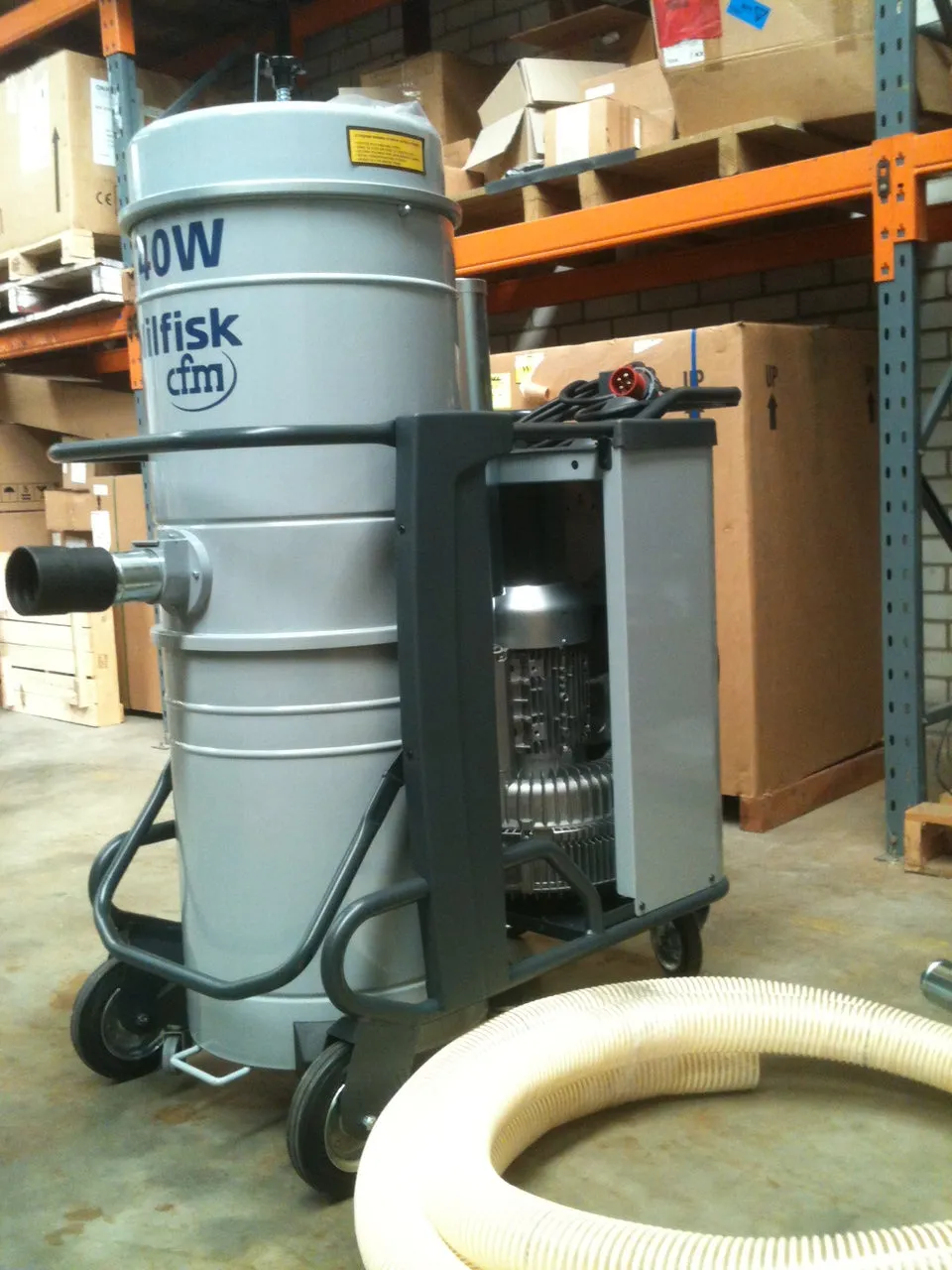 NilfiskCFM T40W PLUS L100 LC Z21 EXA ANZ Configured 4kW 3 Phase Industrial Vacuum Cleaner