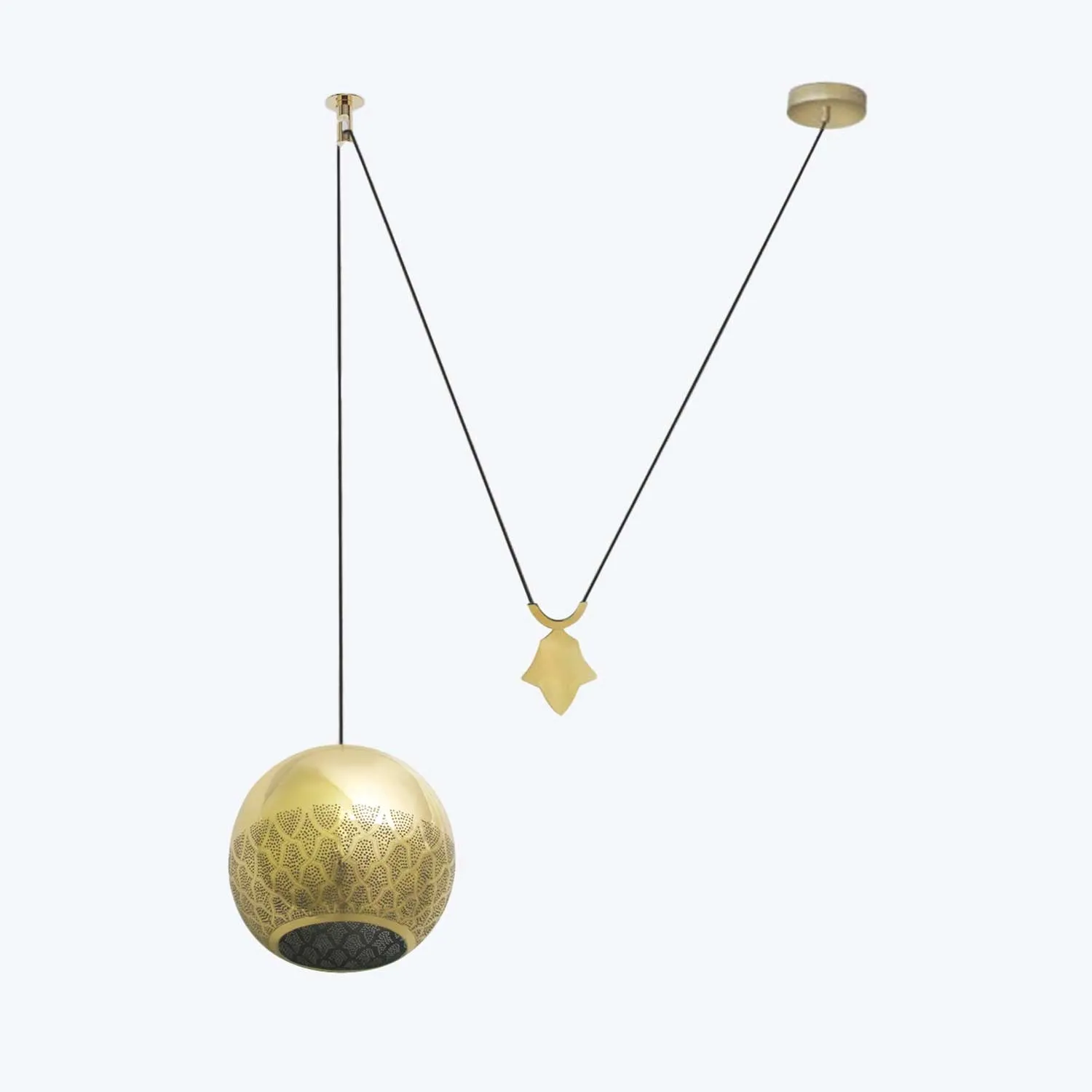 Nur Counter-Balance Pendant Light