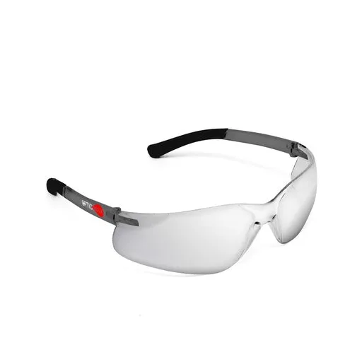 OPTIC MAX Series 100RT - Silver Mirror Lens Safety Glasses