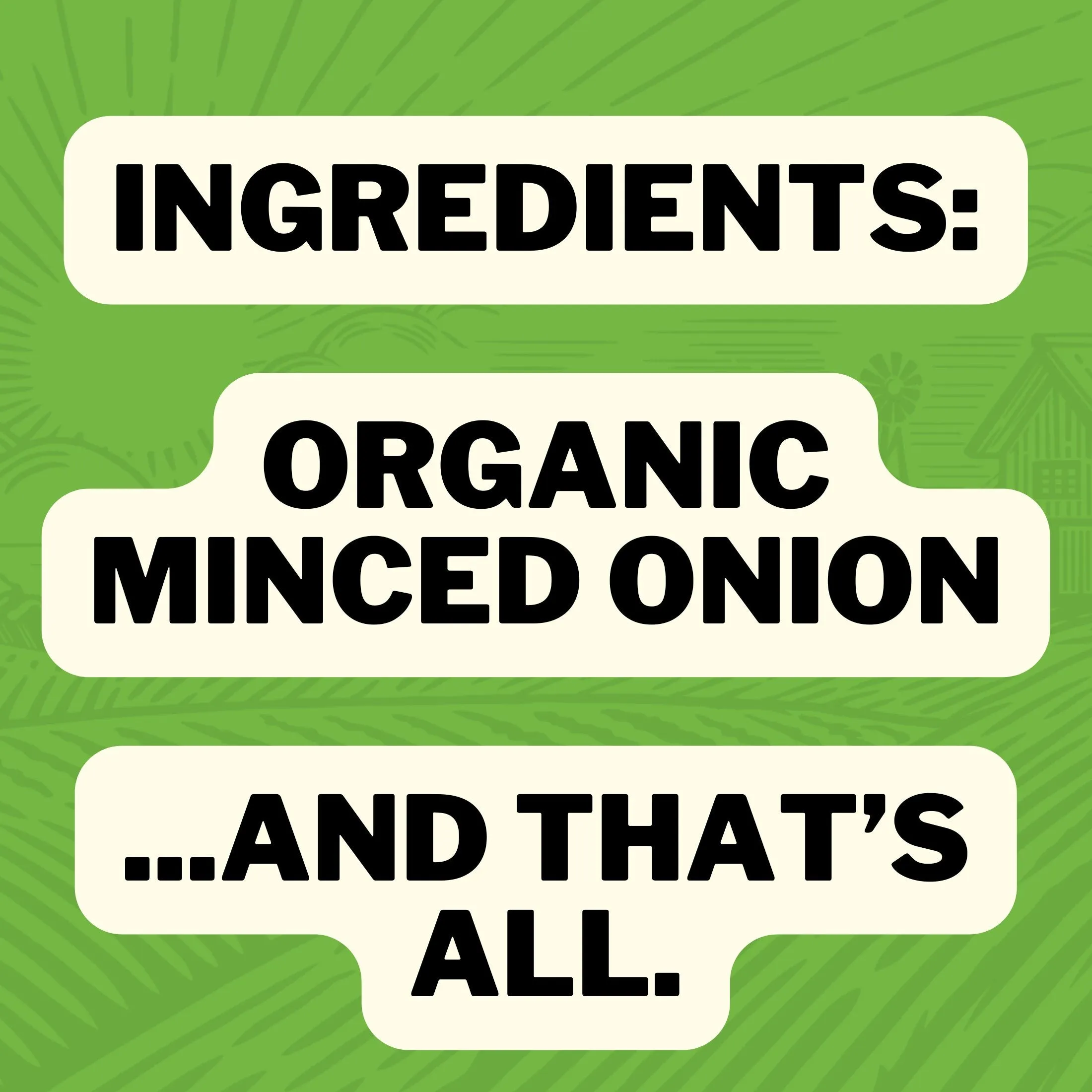 Organic Onion Minced