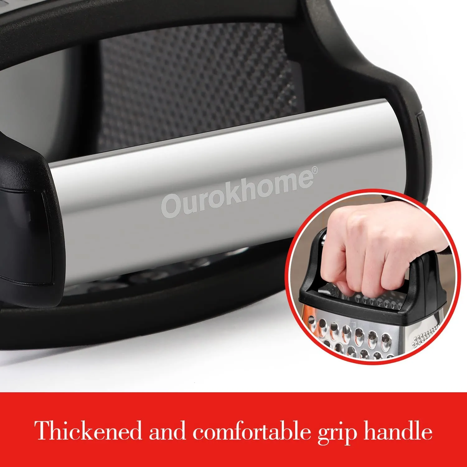 Ourokhome 4 Side Kitchen Vegetable Shredder Slicer Zester