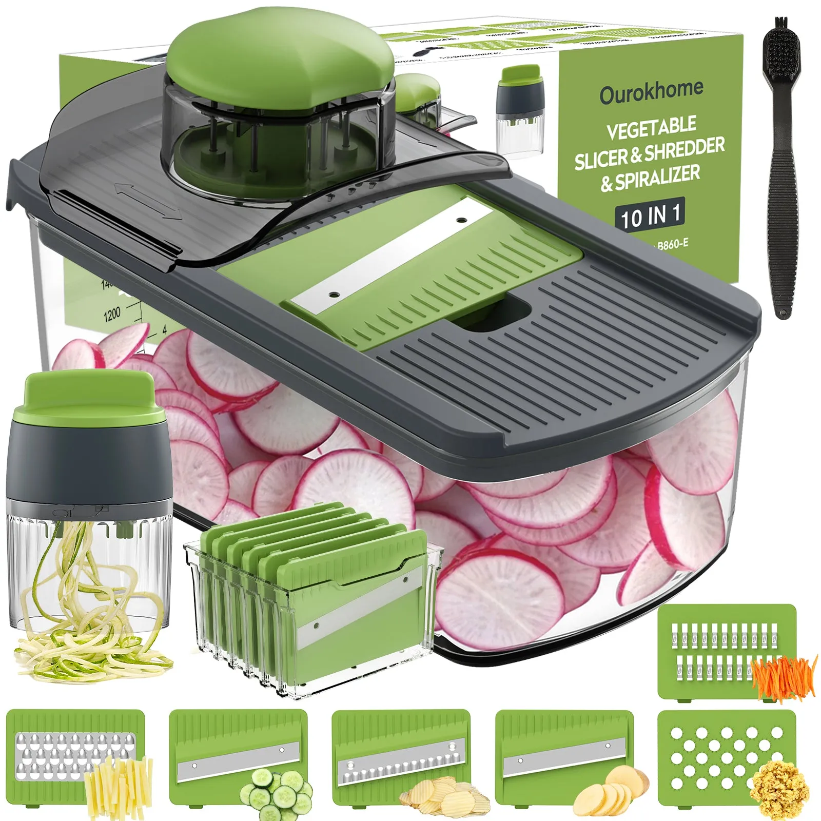 Ourokhome Mandolin Vegetable Slicer