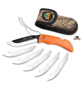 Outdoor Edge | Razor-Pro | 6 Blades Box Knife | Orange | Spring Assited Knife