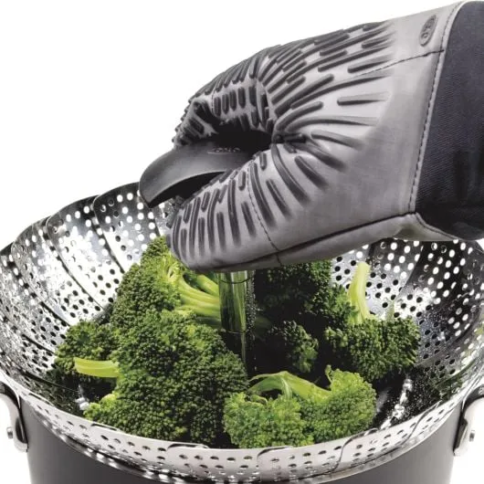 OXO Stainless Steel Steamer with Extendable Handle