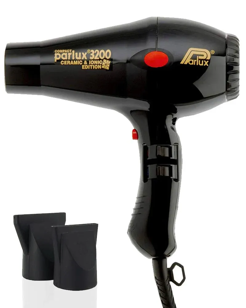 Parlux 3200 Ceramic Ionic Hair Dryer Black