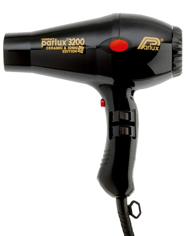 Parlux 3200 Ceramic Ionic Hair Dryer Black