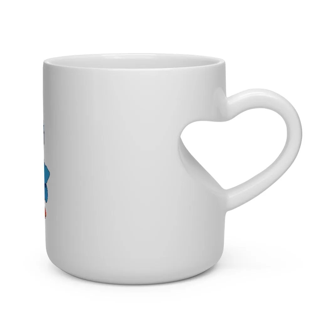 Penny Heart Shape Mug