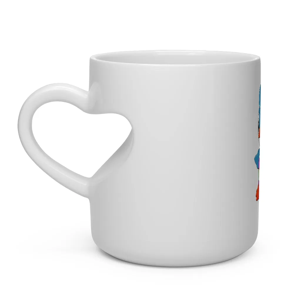 Penny Heart Shape Mug