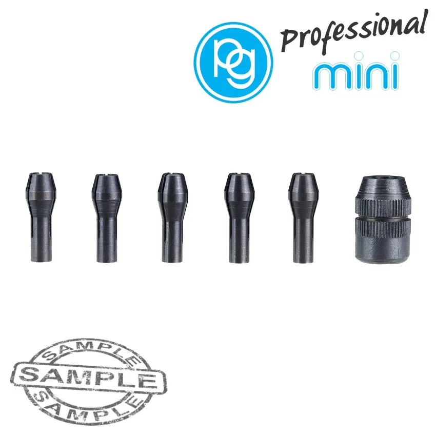 PG COLLET SET 5PC   COLLET NUT M8010