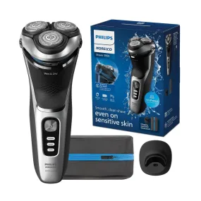 Philips Norelco 3900 Rechargeable Wet & Dry Shaver with Pop-up Trimmer