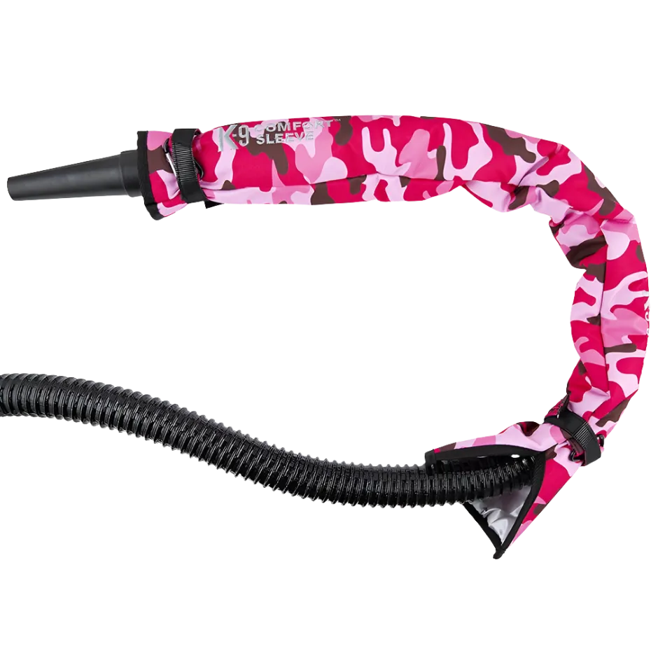 Pink Camo Comfort Sleeve for Dryer Hose by Electric Cleaner