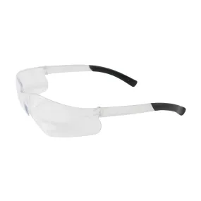 PIP Zenon Z13 - Bouton Optical Rimless Non-Coated Safety Glasses - 12 Pack