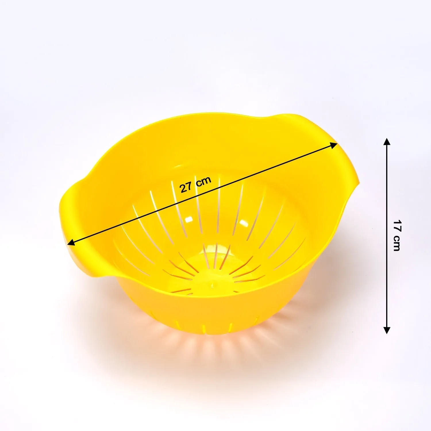 Plastic Fruits Vegetable Noodles Pasta Washing Bowl & Strainer