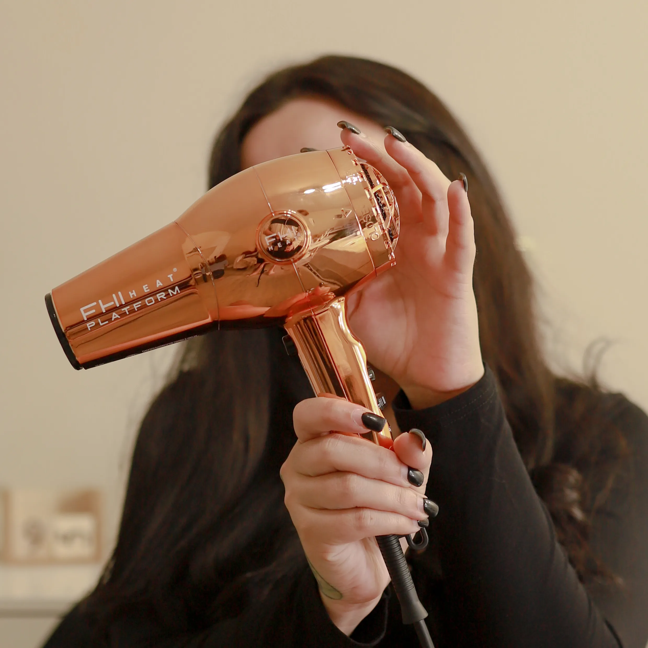 Platform 1900 Nano Lite Pro Hair Dryer: Rose Gold