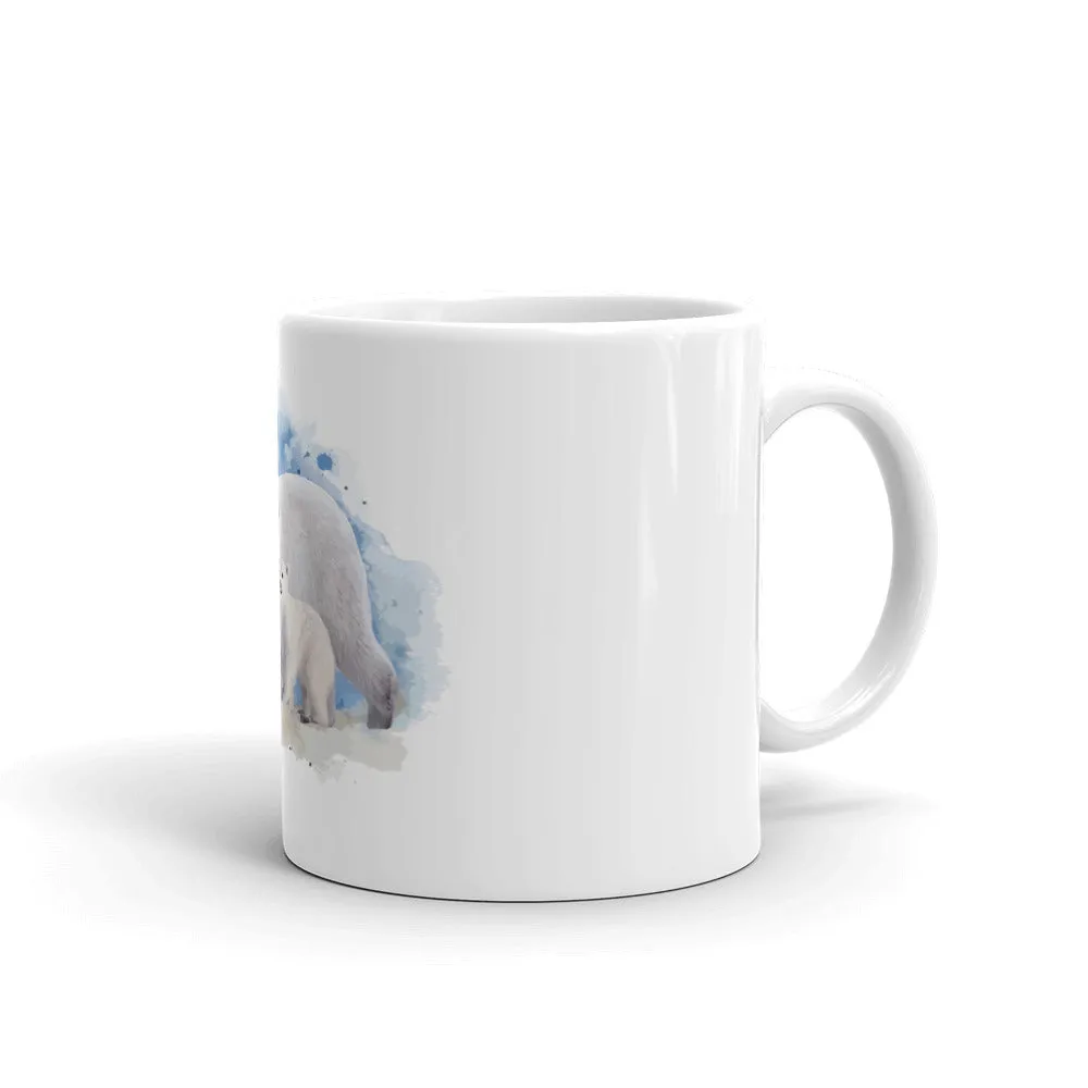 Polar Bear Family Mug