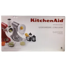 *Pre-Owned*KitchenAid Stand Mixer Attachments, Slicer/Shredder and Citrus Juicer