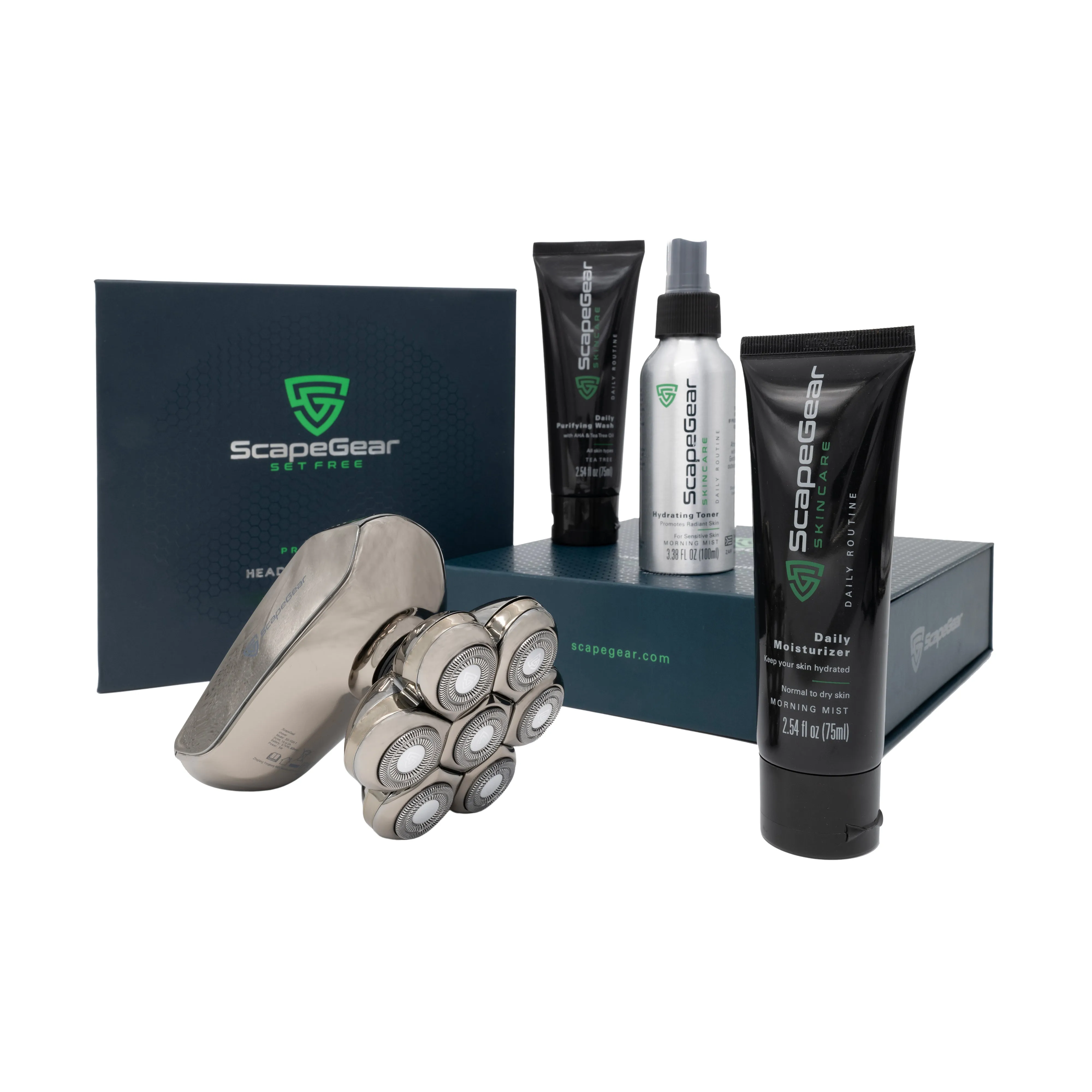 Premium Head Shaver & Daily Skincare Routine for your scalp