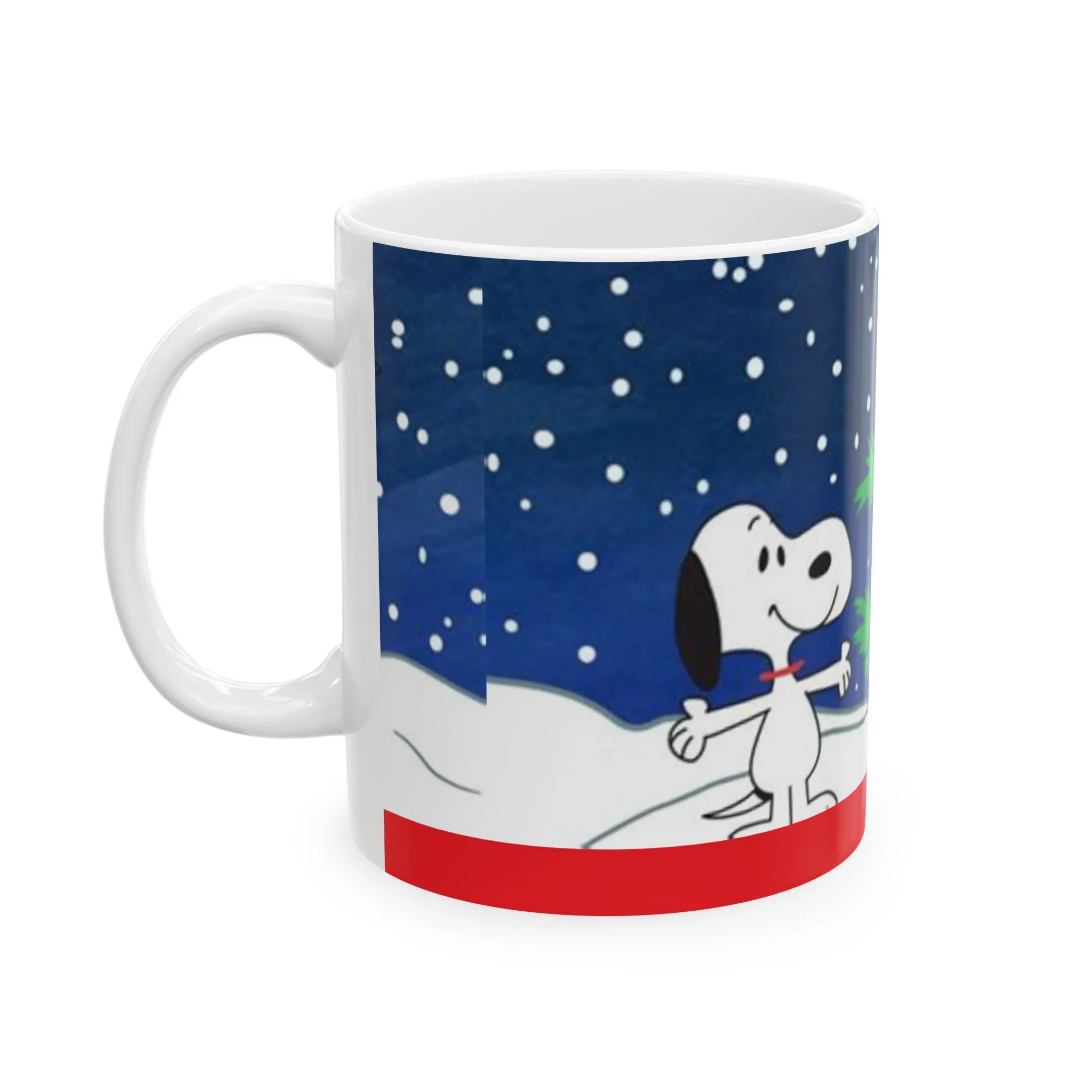 Princess Grace Whimsical Charlie Brown Christmas Ceramic Mug - 11oz/15oz