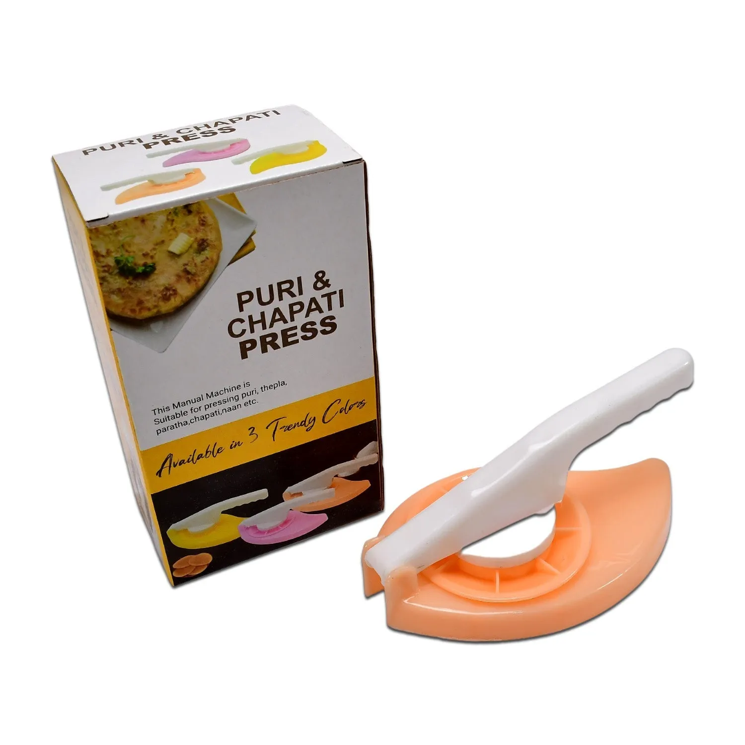 Puri Chapati Press Machine Plastic For Kitchen Use ( 1 pcs )