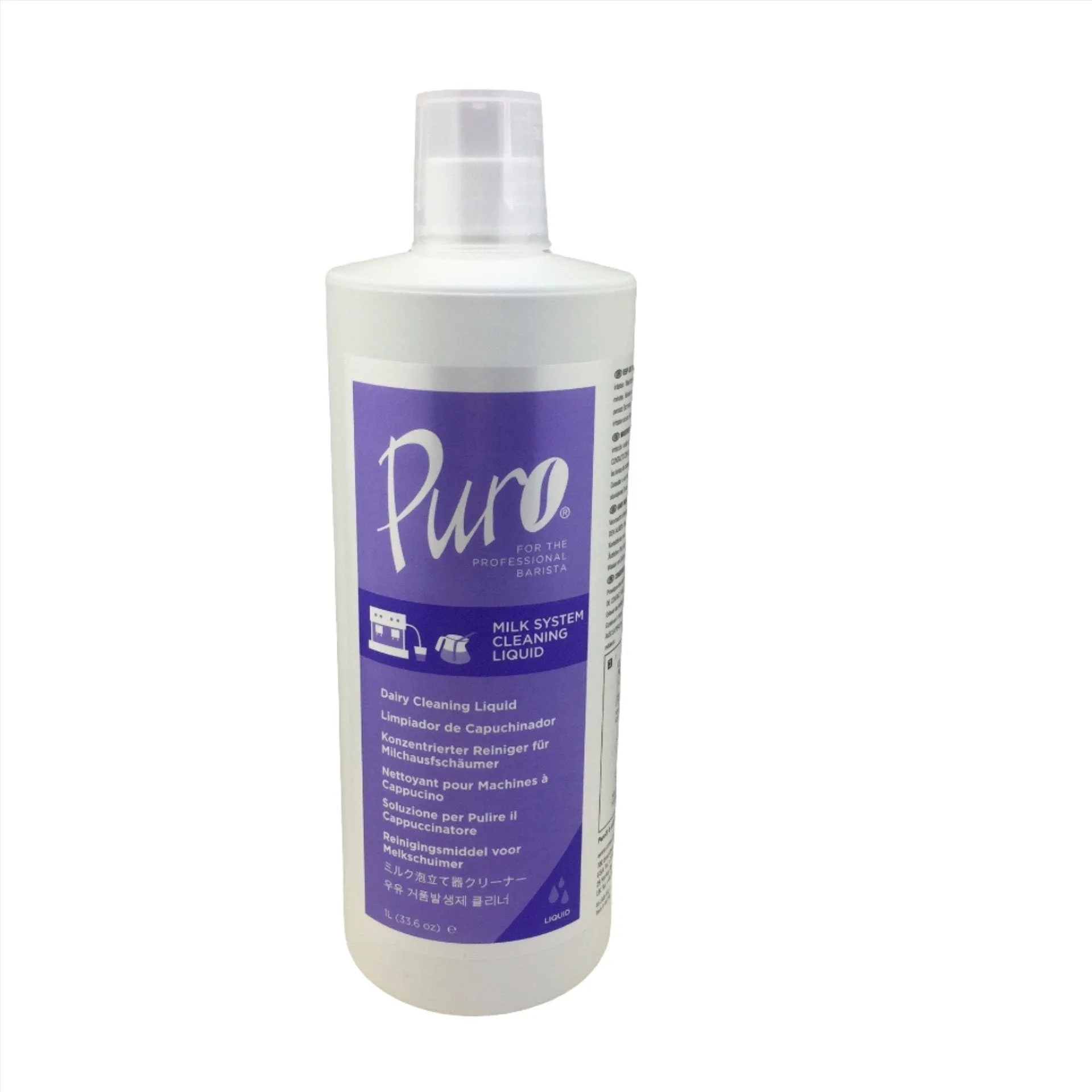 Puro Milk System Cleaning liquid for Espresso Machines