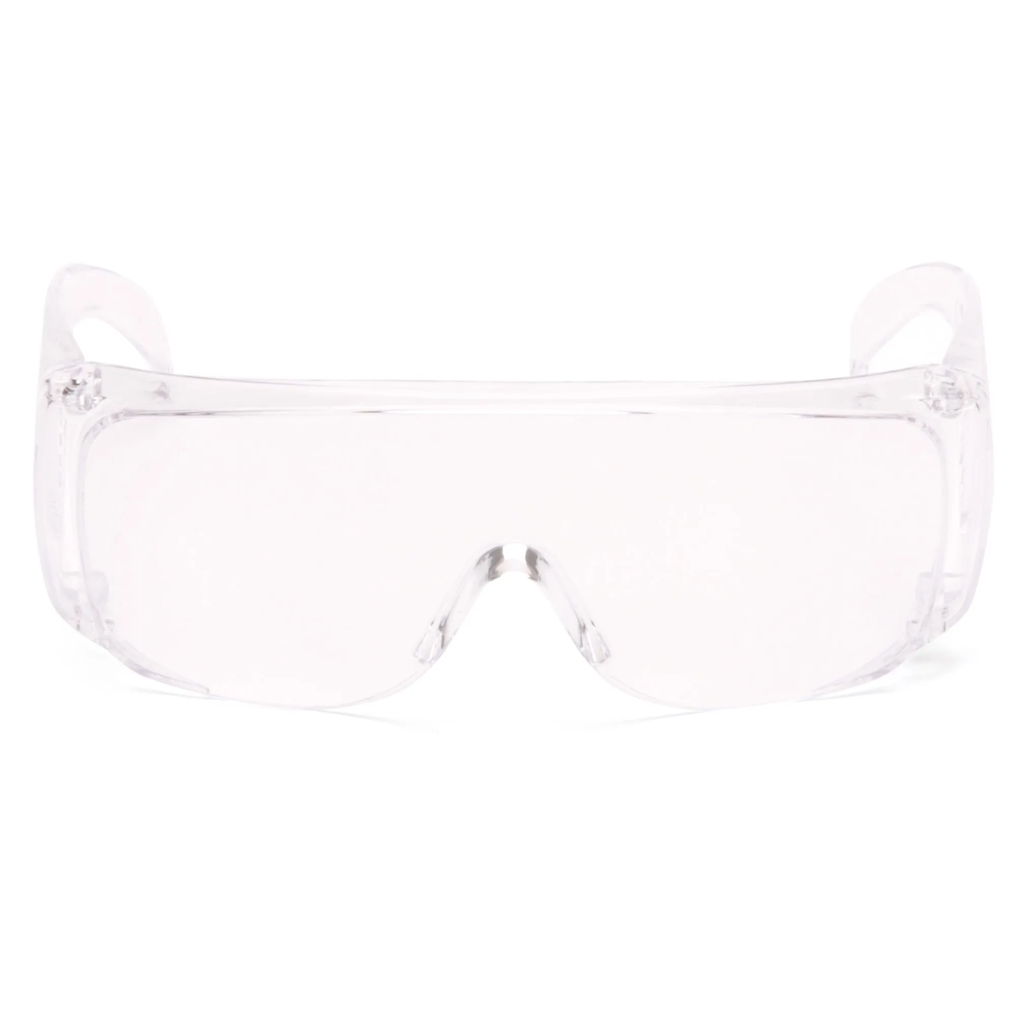 Pyramex Solo Safety Glasses, Vented Temples, Clear Lens, S510S, 1 Pair