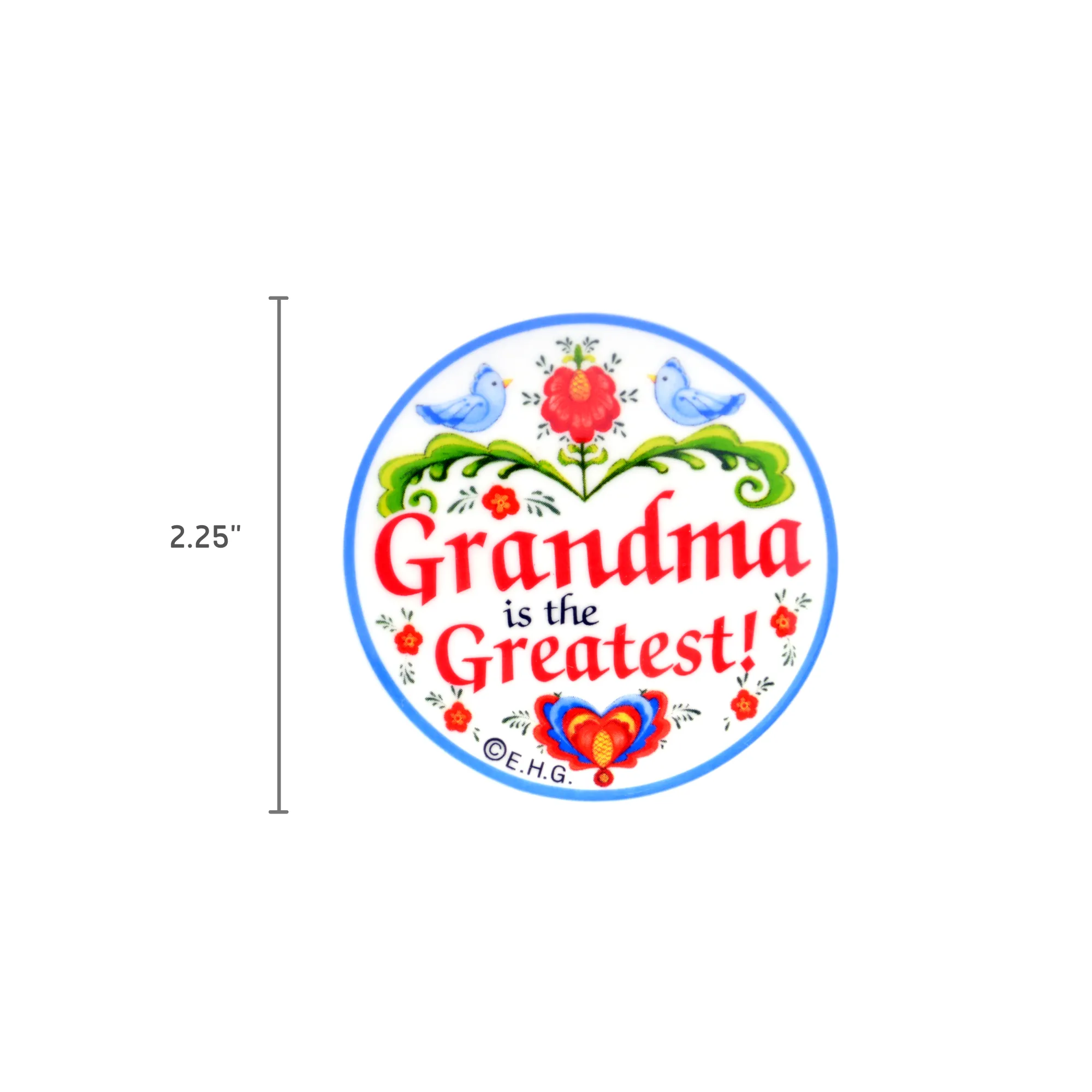 "Grandma Is the Greatest" Magnet Plate