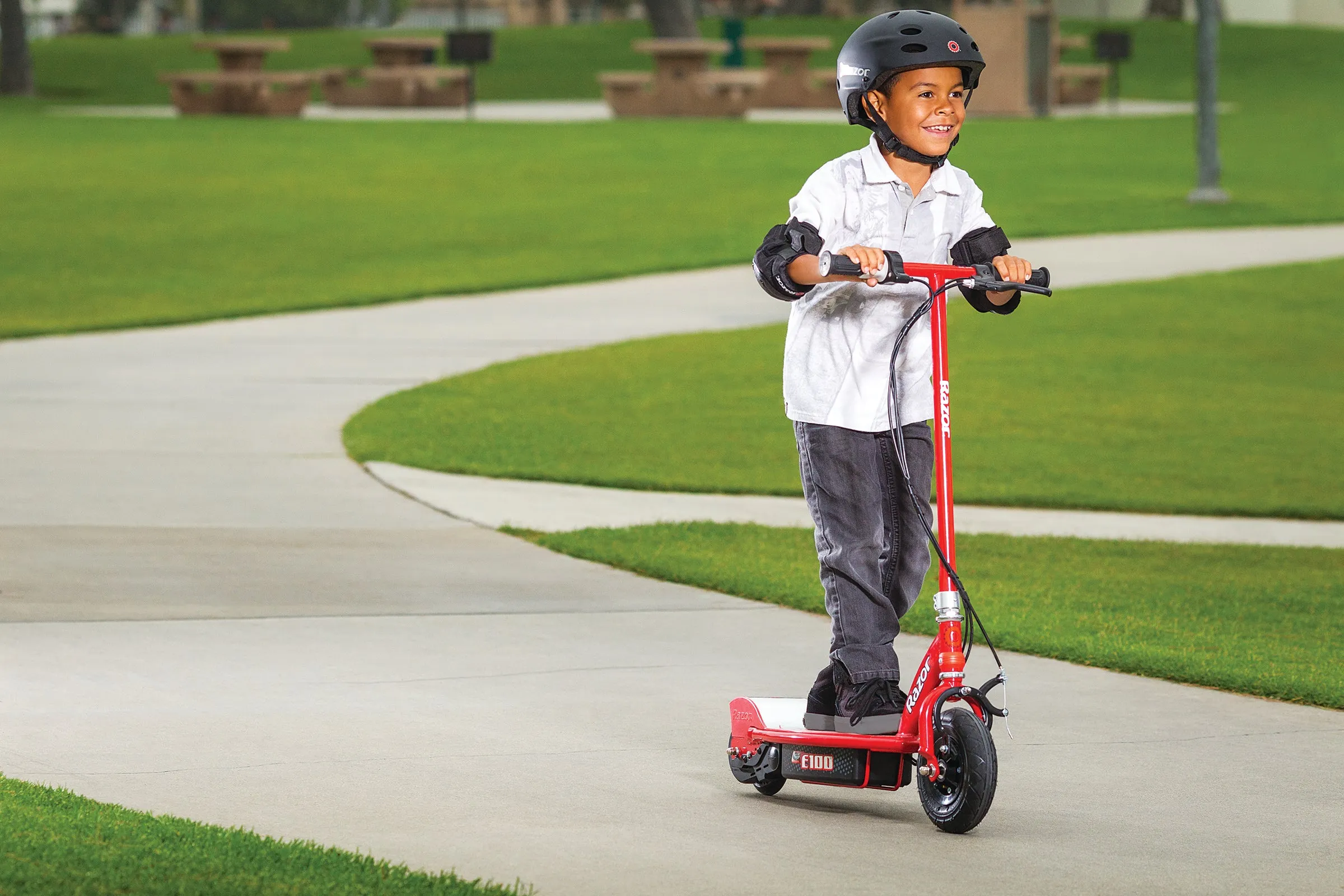 Razor E100 Electric Scooter - Red