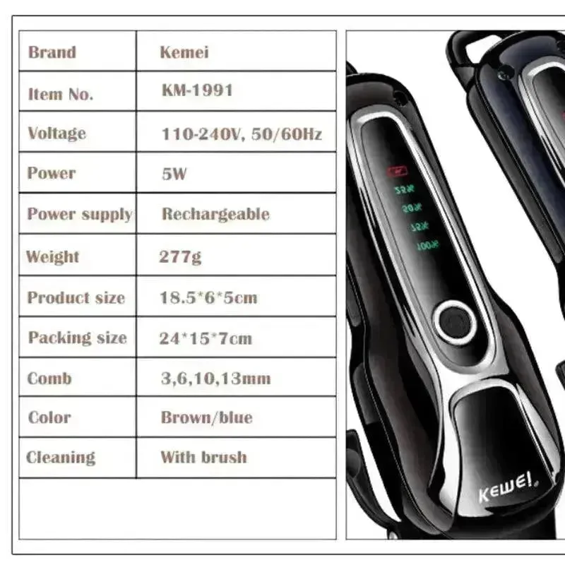 Rechargeable Electric Pet Glooming  Hair Shaver