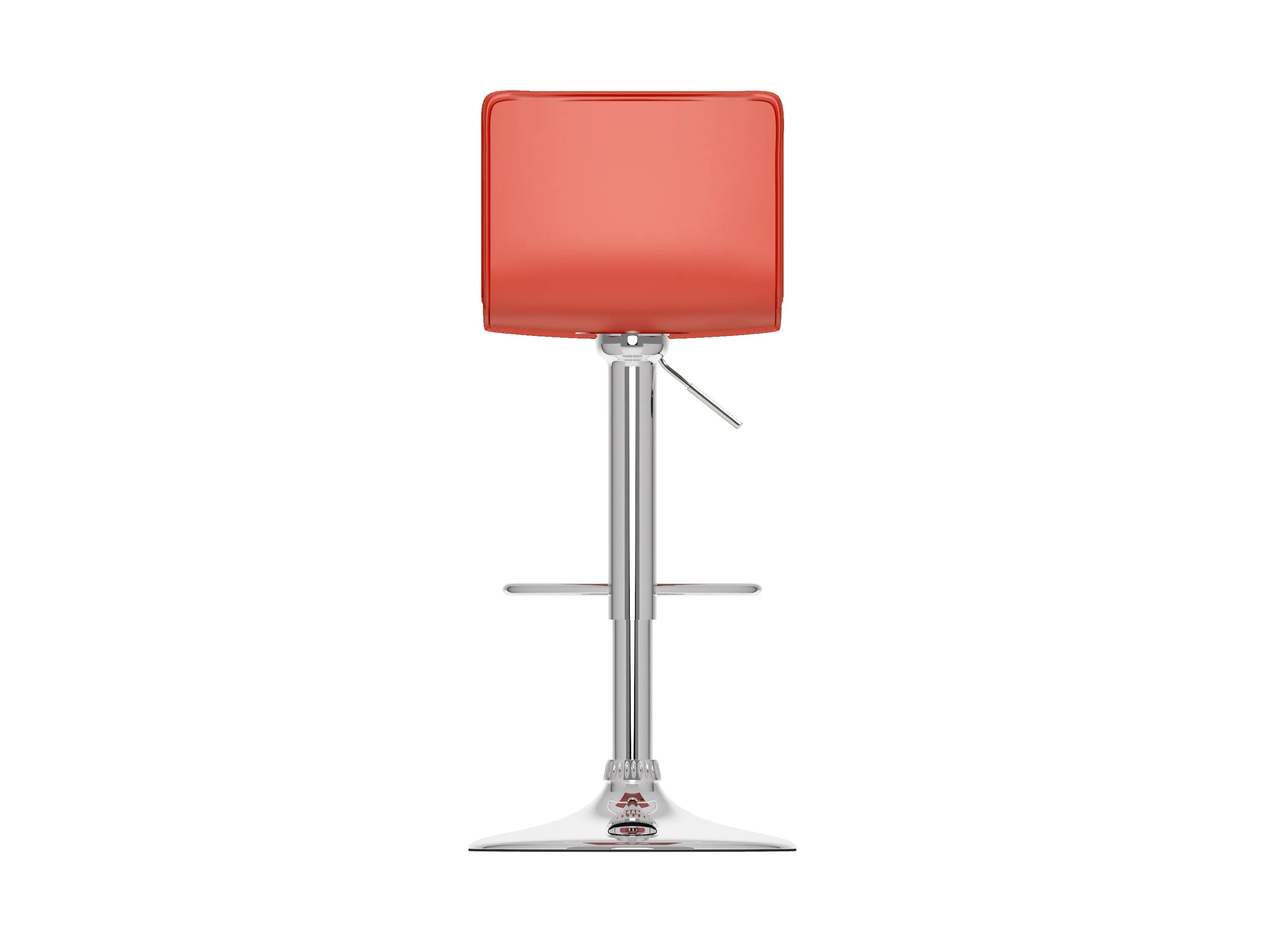 Red Swivel Bar Stools, Set of 2