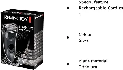 Remington Titanium Triple Foil Shaver