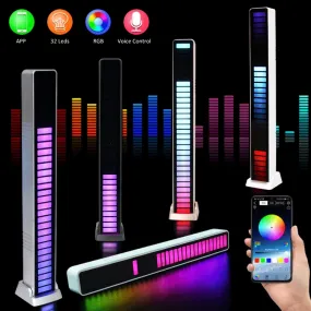 RGB LED Music Sound Control LED Symphony Pickup Light