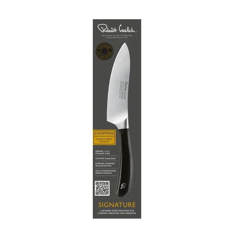 Robert Welch Signature Stainless Steel Cook's Knife 14cm